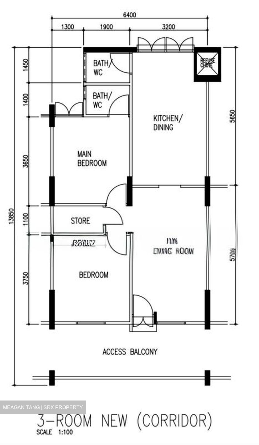 Blk 533 Ang Mo Kio Avenue 5 (Ang Mo Kio), HDB 3 Rooms #588212191